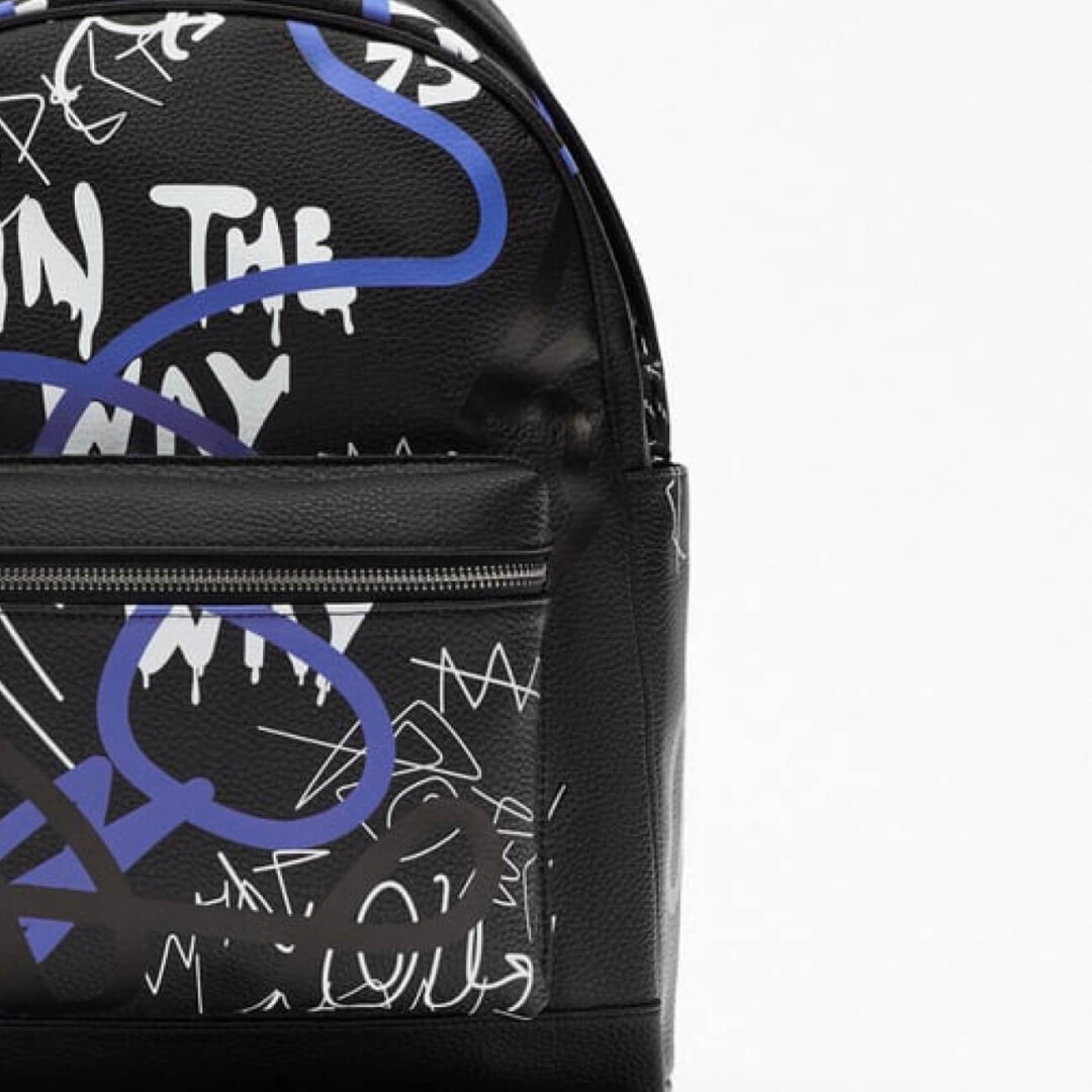 Backpack with Graffiti - Image 2